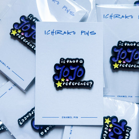 IS THAT A JOJO REFERENCE?